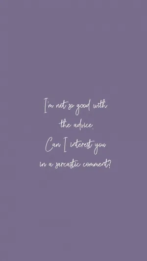 Purple Aesthetic Tumblr Quotes Wallpaper