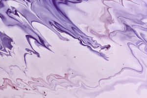 Purple And White Swirls On A Surface Wallpaper