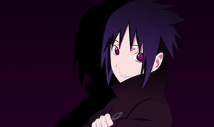 Purple Cool Sasuke Child Wallpaper