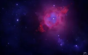 Purple Galaxy Wallpaper