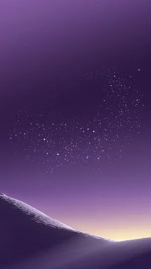 Purple Galaxy Constellation Of Stars Iphone Wallpaper