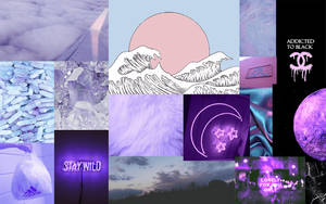 Purple Indie Aesthetic Wallpaper