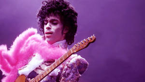 Purple Musician Prince Wallpaper