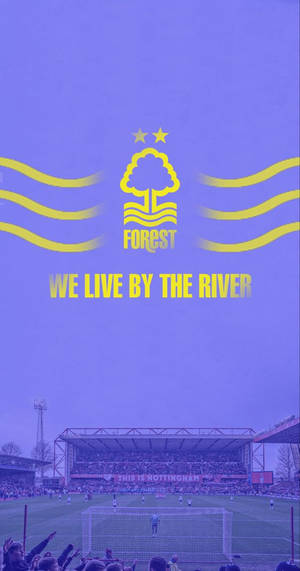 Purple Nottingham Forest Fc Wallpaper