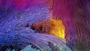 Purple Paint Galaxy Note 4 Wallpaper