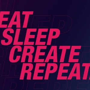 Purple Pink Sleep Art Wallpaper