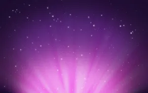 Purple Starry Space Background Wallpaper