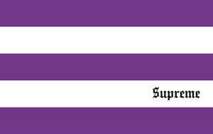 Purple Supreme Stripes Wallpaper