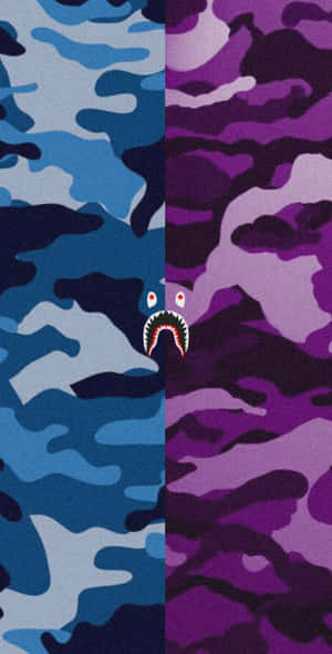 Put Your Personal Style On Blast With A Bape Iphone Wallpaper