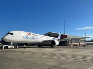 Qantas Passenger Airbus A350-1000 Wallpaper