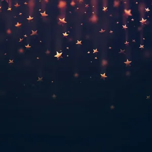 Qhd Falling Stars Wallpaper