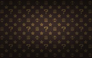 Question Mark Fancy Pattern Background Photo Wallpaper