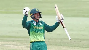 Quinton De Kock Cricket Bat Wallpaper