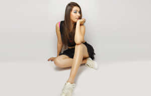 Quirky Female Thighs Sneakers Wallpaper