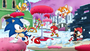 Race To The Finish Line With Sonic Mania! Wallpaper