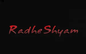Radhe Shyam Movie Title Wallpaper