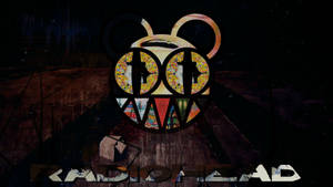 Radiohead Colored Bear Head Wallpaper