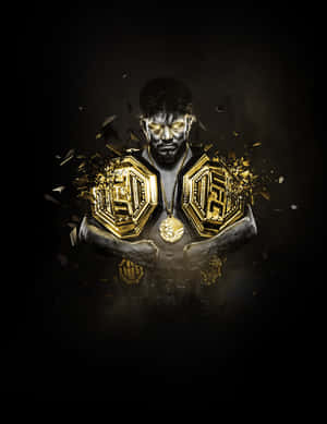 Raging Henry Cejudo Digital Art Wallpaper