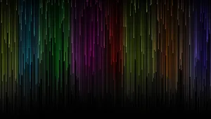 Rainbow Lines Hd Computer Wallpaper