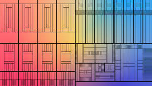 Rainbow Processor Art Wallpaper
