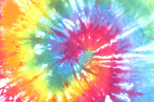 Rainbow Vibrant Bright Tie Dye Wallpaper