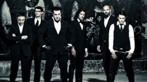 Rammstein Bandin Suits Wallpaper