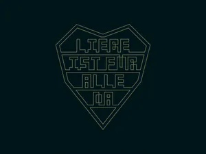 Rammstein Liebe Ist Fur Alle Da Logo Wallpaper