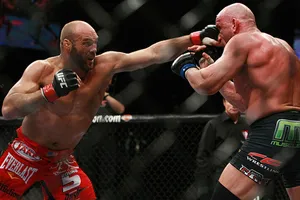 Randy Couture Face Punch Wallpaper