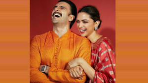 Ranveer Singh And Wife Deepika Wallpaper