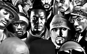 Rap Collage Dr Dre Dmx Wallpaper
