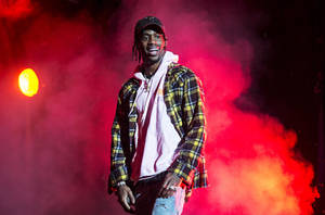 Rap Sensation Travis Scott Wallpaper