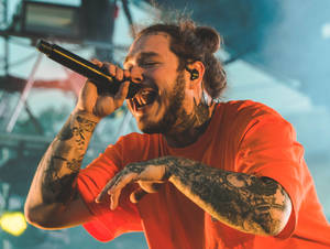 Rapper Post Malone Wallpaper