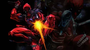 Rate R Marvel Superhero Deadpool Wallpaper