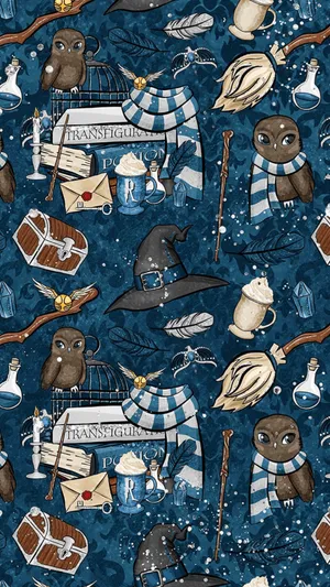 Ravenclaw Aesthetic Drawings Harry Potter Wallpaper
