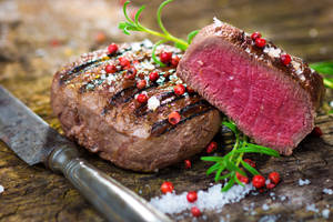 Raw Beef Tenderloin Meat Wallpaper