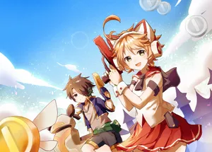 Ray From The Promised Neverland Is Ready For Action Wallpaper