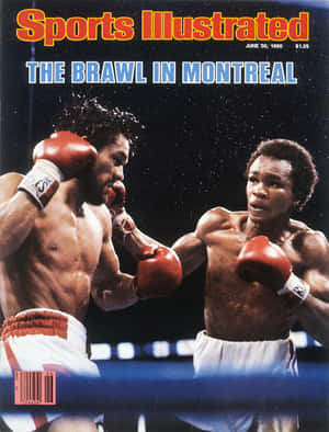Ray Leonard Brawl In Montreal Wallpaper