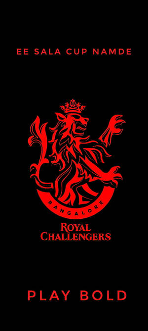 Rcb Red Lion Cricket Team Logo Wallpaper