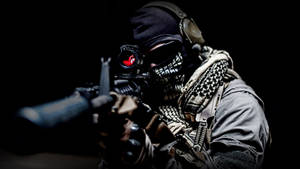 Ready For Action – Call Of Duty Sniper Troop Wallpaper