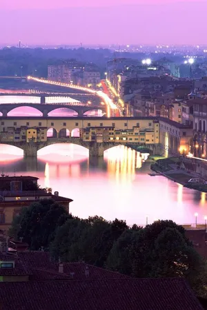 Ready La Notte Ponte Vecchio Wallpaper