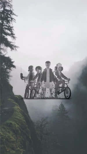 Ready To Go On A Thrilling Adventure Of A Lifetime? Get Ready On A Stranger Things Bike! Wallpaper