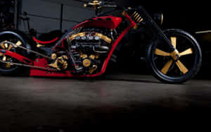 Ready To Take A Ride On This Hd Motorcycle Wallpaper