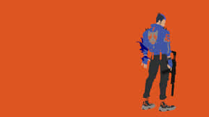 Ready Your Aim And Take On The Enemies In Yoru Valorant Wallpaper