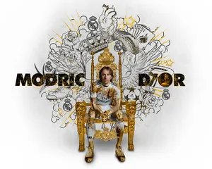 Real Madrid Luka Modric Wallpaper