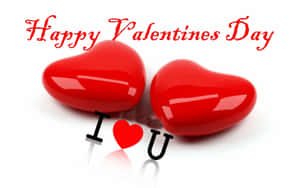 Realistic Hearts Happy Valentines Day Hd Wallpaper