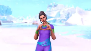 Realize Your Strategy And Play The Game Like A Pro With The Poised Playmaker Fortnite Skin Wallpaper