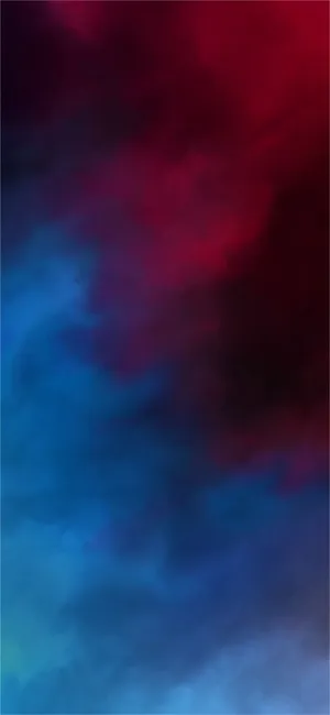 Realme Red And Blue Smoke Wallpaper