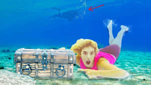 Rebecca Zamolo Striking A Pose In A Stylish Outfit. Wallpaper