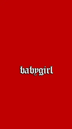 Red Aesthetic Tumblr Babygirl Wallpaper