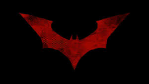 Red And Black Batman Logo Wallpaper